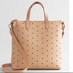 🆕 Madewell cream leather crossbody bag